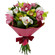 15 multicolored orchids bouquet. Omsk
